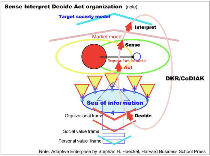 Sense Interpret Decide Act organization